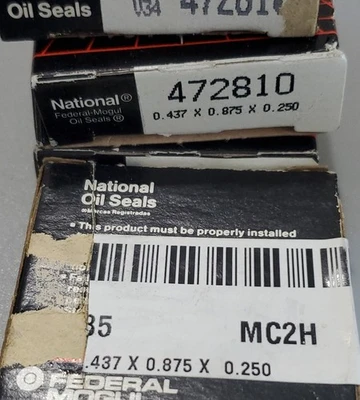 *NEW IN BOX* HUGE LOT! Federal Mogul National Oil Seals 204505 340724 471270