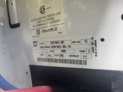 USED SQUARE D MODEL 6