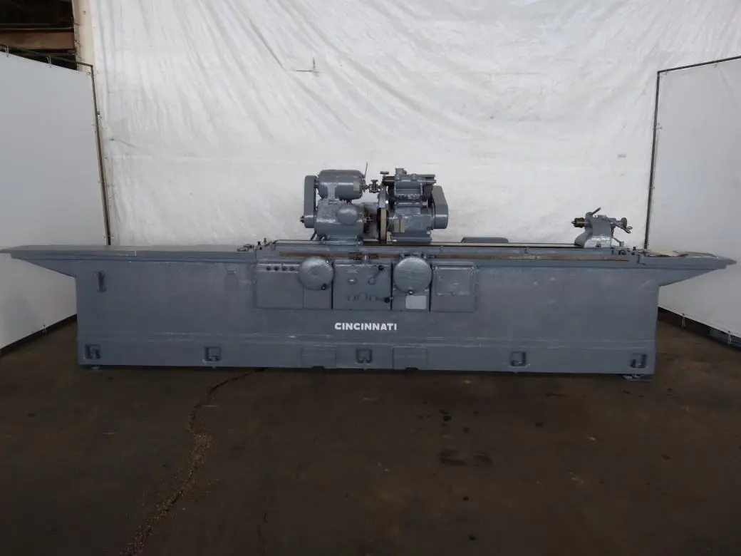 14" X 72" CINCINNATI UNIVERSAL CYLINDRICAL GRINDER. STOCK # 0743522.