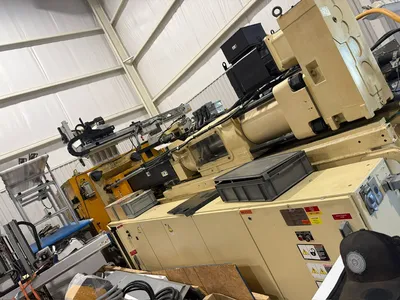 HUSKY H200 R880/55 HORIZONTAL INJECTION MOULDING MACHINES | INJECTION DEPOT (1)