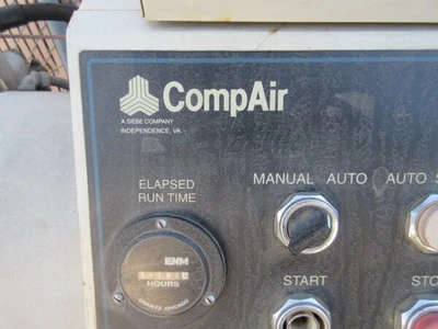 CompAir Hydrovane, rotary air compressor, 460 V Baldor motor