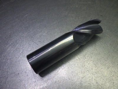 Monster 1" 4 Flute Carbide CR Reg Endmill 1" Shank .03" R 294-002089 (LOC1393C)