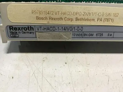 USED REXROTH VT-HACD-1-14/V0/1-0-0