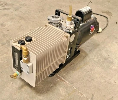 Varian Alcatel Adixen Type 2021 Vacuum Pump Franklin Electric 1101006417 Motor
