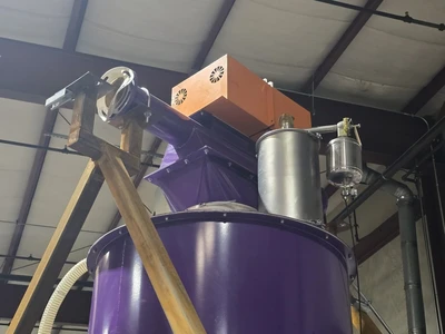 6" Diameter Hapman TubePro™  Drag Conveying System, 15 HP, New In 2020