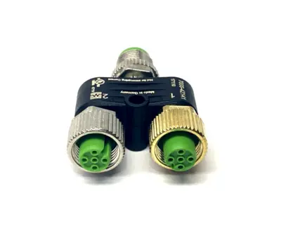 7000-42141-0000000 | Murr Elektronik  T-Coupler M12 5-Pin, Male To x2 Female - New Other