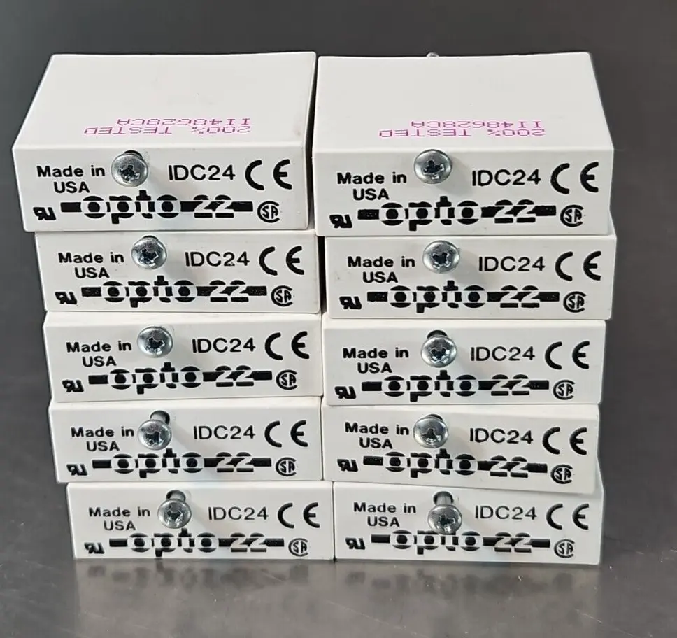 Opto 22 IDC24 I/O Module Relay (LOT WITH 10) loc4D6