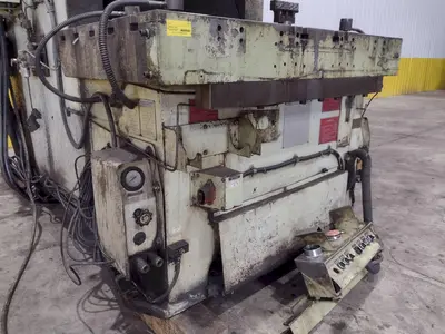 220 TON AIDA MODEL #NC1-200(2) GAP FRAME PRESS, WITH 9.84" STROKE: STOCK #22203