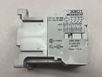 Used AGUT MCRA022AT Miscellaneous Equipment (Electrical & Power) | Surplus Asset Holdings #1200202