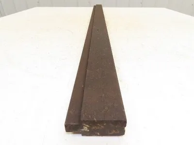 Press Brake Die 43-1/4" Long 90° V 3/16" W 1/8" Deep 1-3/4" H 1/2" Tang