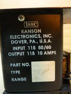 USED KANSON ELECTRONICS INC 10140-1-L-3-A