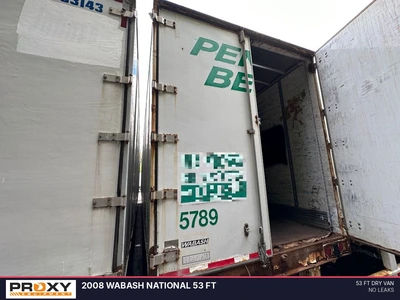 Used 2008 WABASH NATIONAL 53 FT Box Trailers Pennsylvania US | Proxy Equipment #1384949