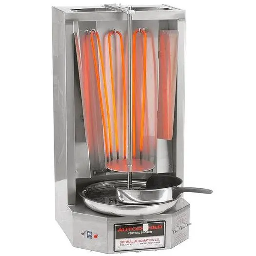 Optimal Automatics 3PE Autodoner 65 lb. Vertical Broiler- Electric, 208V 0R 240V