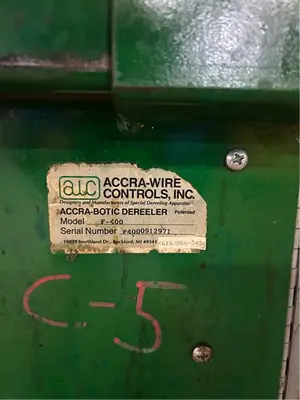 USED ACCRA WIRE F-400