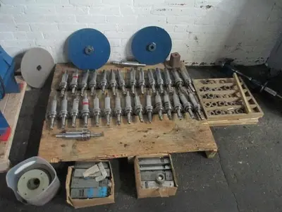 0676-200 Tieche Motorized Multi-Slitter with Additional Slitting Tools