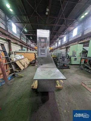 USED Mazzoni Mazzoni Two Stage Single Screw Vacuum Plodder, Model Duplex M350