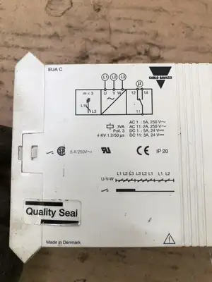 Carlo Gavazzi EUAC480 3 Phase Control Relay 480VAC 408-552V