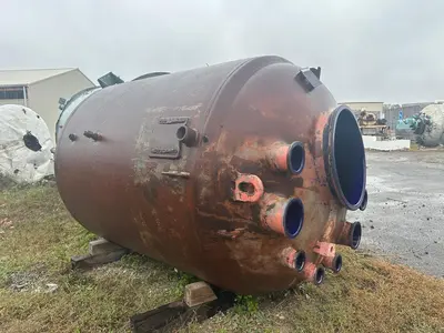 PFAUDLER 2,000 GALLON Reactors - Glass Lined | Perry Equipment (1)