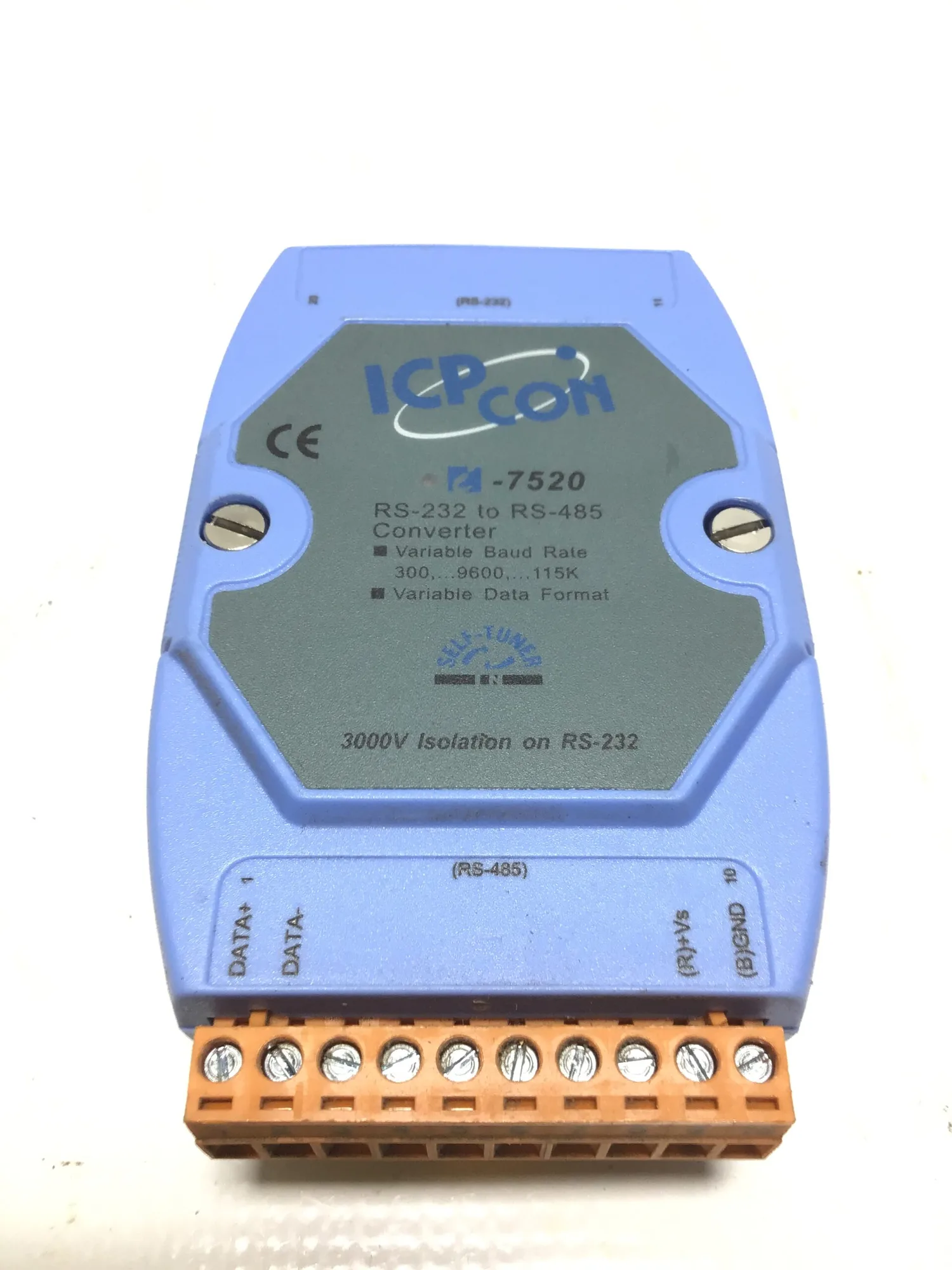 ICP CON I-7520 RS-232 to RS-485 Isolated Converter