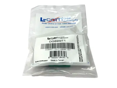 New | in-Stock L-Com DB9 Male Connector for Field Termination Disconnects Michigan US | Maverick Industrial Sales #1390706