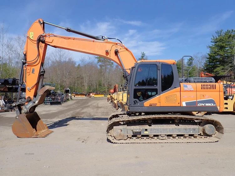 Used 2021 DOOSAN DX180 LC-5 Crawler Excavators Massachusetts US | Brookside Equipment Sales #1422138
