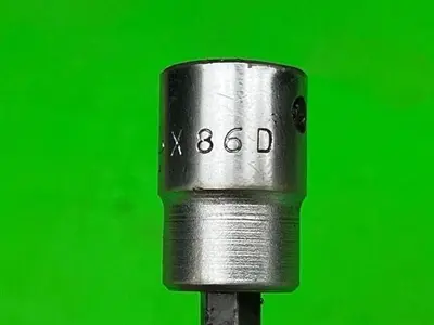 MAC Tools # X86D 1/4 Hex Socket 3/8" Dr Used