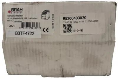 NEW BRAH ELECTRIC B3TF4722