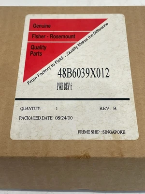 NEW FISHER-ROSEMOUNT 48B6039X012 REV.B PWR ASSY, DVC5000 PWB REV.6