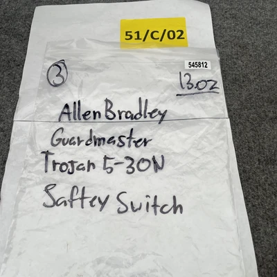 Used Allen-Bradley 5-30N Relays & Switches California US | Davliegogo LLC #1707051