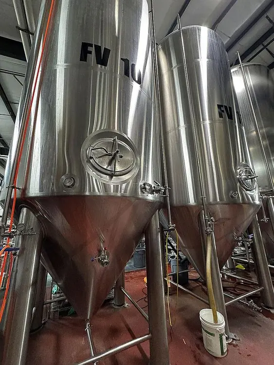 Used PREMIER STAINLESS 120 BBL FV Stainless Steel Tanks Oregon US | Ager Tank & Equipment Co. #1407724