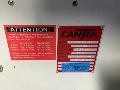 Used CANTEK CANMX340M Edge Banders Ohio US | HGR 24 #1280193