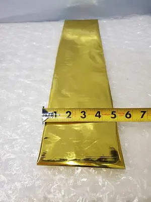 ARTUS PLASTIC SHEET GOLD 5X20X.00075