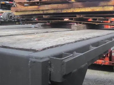 Used TALBERT 70 TON HD DROP DECK TRAILER Lowboy Trailers Florida US | USA Transequipment #1542601