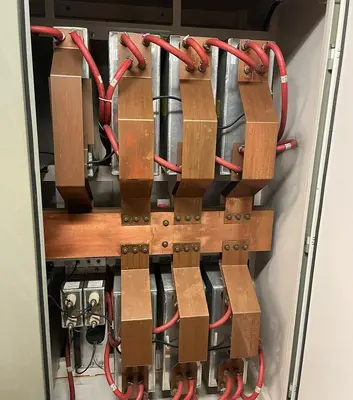 USED 2001 INDUCTOTHERM VIP POWER MELT 350-6CR POWER SUPPLY