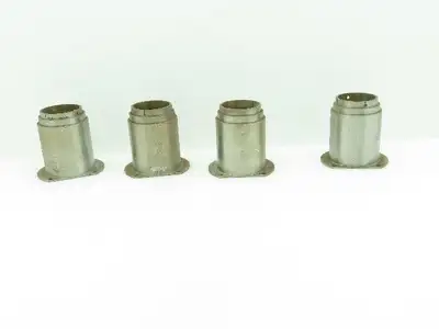 Telatube T601203 Steel Telescoping Tube Screw Protective Cover 2"x 8" LOT OF 4