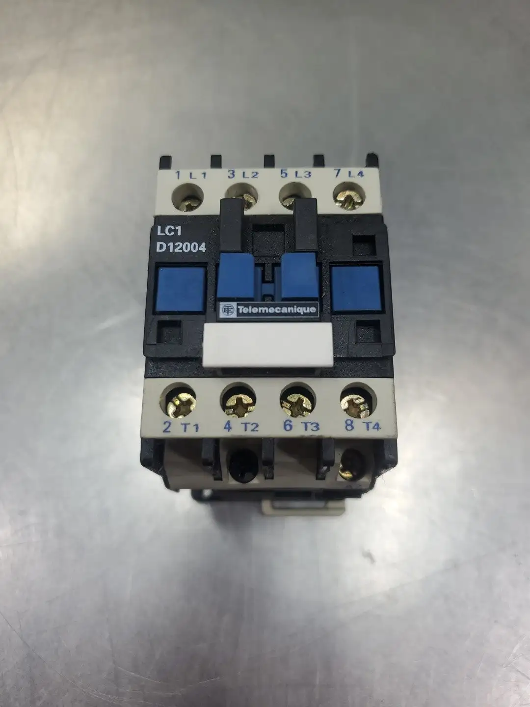 Telemecanique LC1 D12004 Contactor, 220-230V, 25A. 4E-1