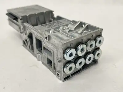 Used FESTO SUB-BASE 533352 W/ 1/4" PUSH-IN FITTINGS Solenoid Valves Michigan US | Maverick Industrial Sales #1092176