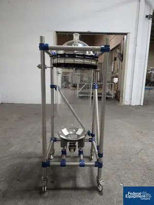 USED QVF 100 Liter QVF Glass Vacuum Receiver