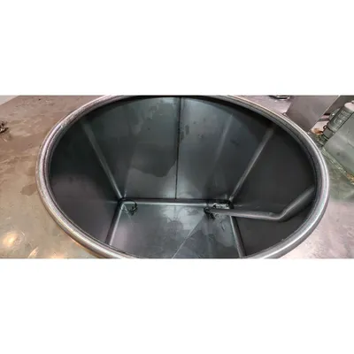 Used 400 Gallon Stainless Steel IBC Liquid Tote
