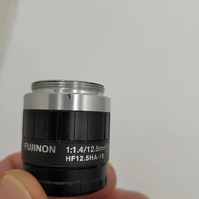 Used FUJI FUJINON LENS 1:1.4 / 12.5 MM HF12.5HA-1B Camera Systems | ND Industrial Surplus #1225865