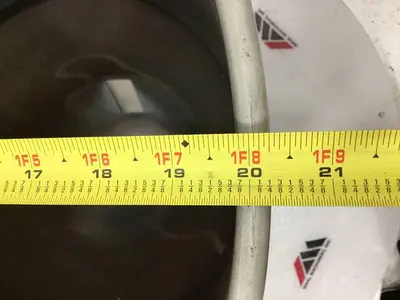 USED METAL FABRICATOR HOPPER249