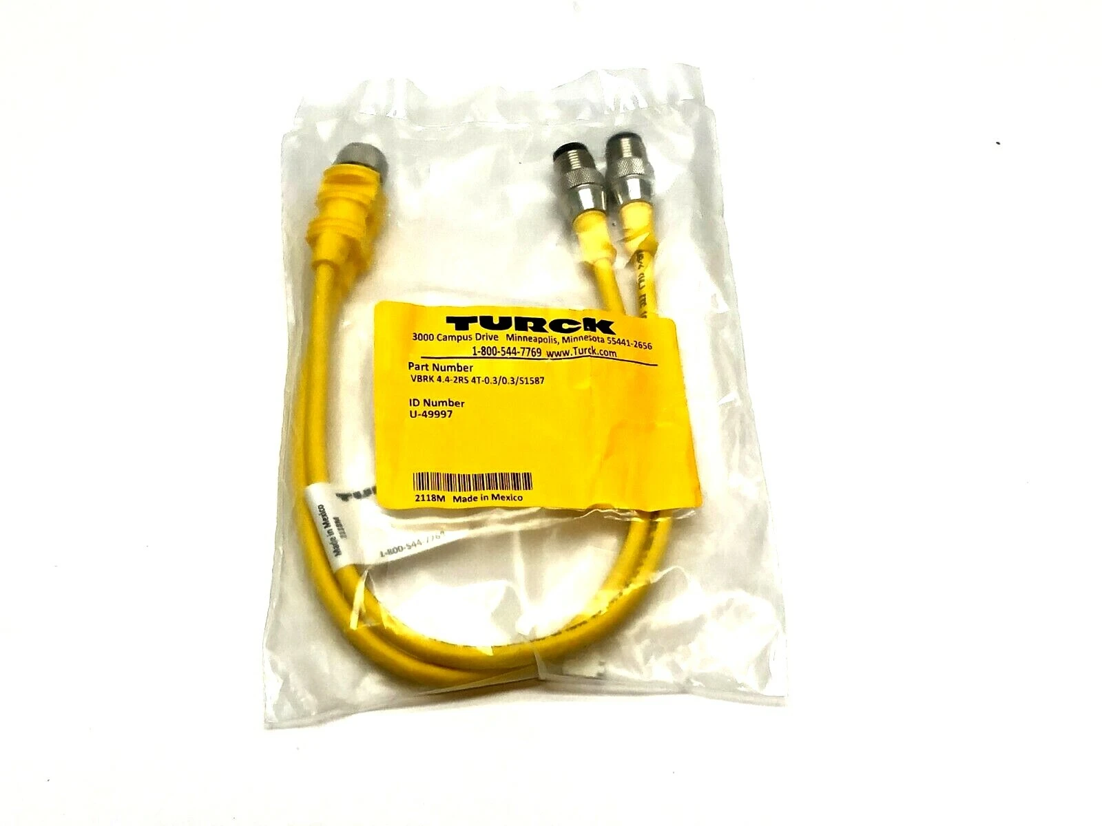 New | in-Stock TURCK SPLITTER Misc Industrial Equipment | Maverick Industrial Sales #1106974