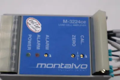 MONTALVO M3224-CE / M3224CE LOAD CELL AMPLIFIER STOCK H1817