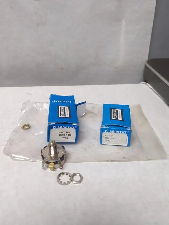 New | in-Stock CLAROSTAT 43C210K Miscellaneous Equipment (Electrical & Power) | Surplus Asset Holdings #1199867