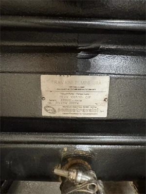 Used 2015 TRAVAINI "TRO 600V-1A" Vacuum Pumps North Carolina US | MachineryMax #1352148