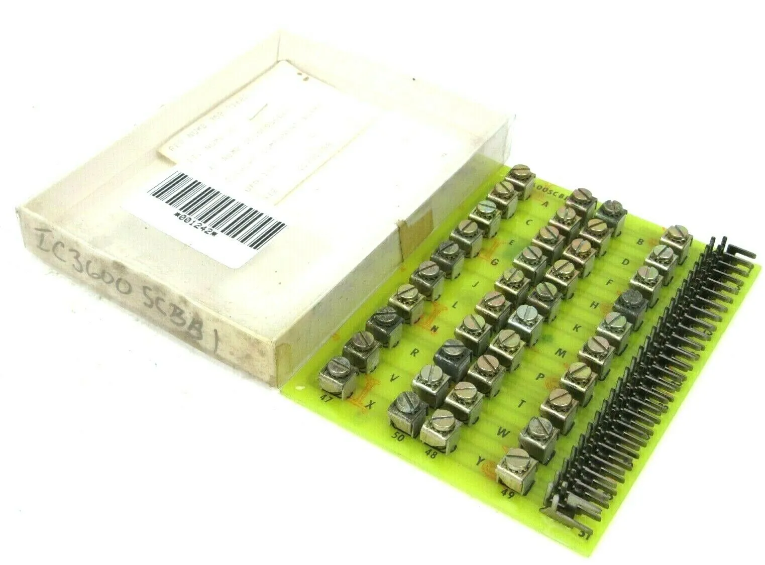 NEW GE FANUC IC3600SCBB1A UNIVERSAL COMPONENT CARD