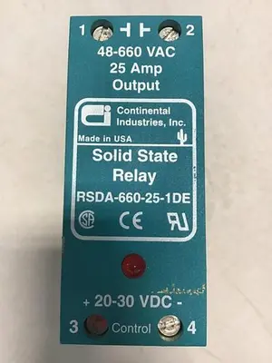 USED CONTINENTAL INDUSTRIES RSDA-660-25-1DE