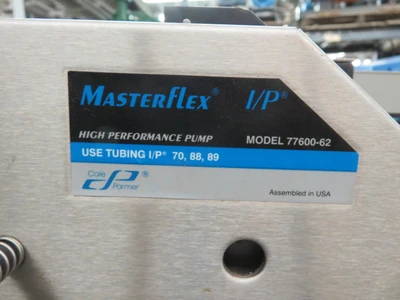 Cole-Parmer Masterflex I/P Series Peristaltic Pump ,  Powerful Systems