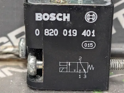 Bosch 0820019401 Pneumatic Directional Control Valve Solenoid Used