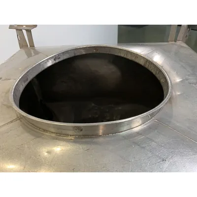 Used 1000 Liter (35 cu. Ft) IBC Matcon Stainless Steel Portable Tote Bin